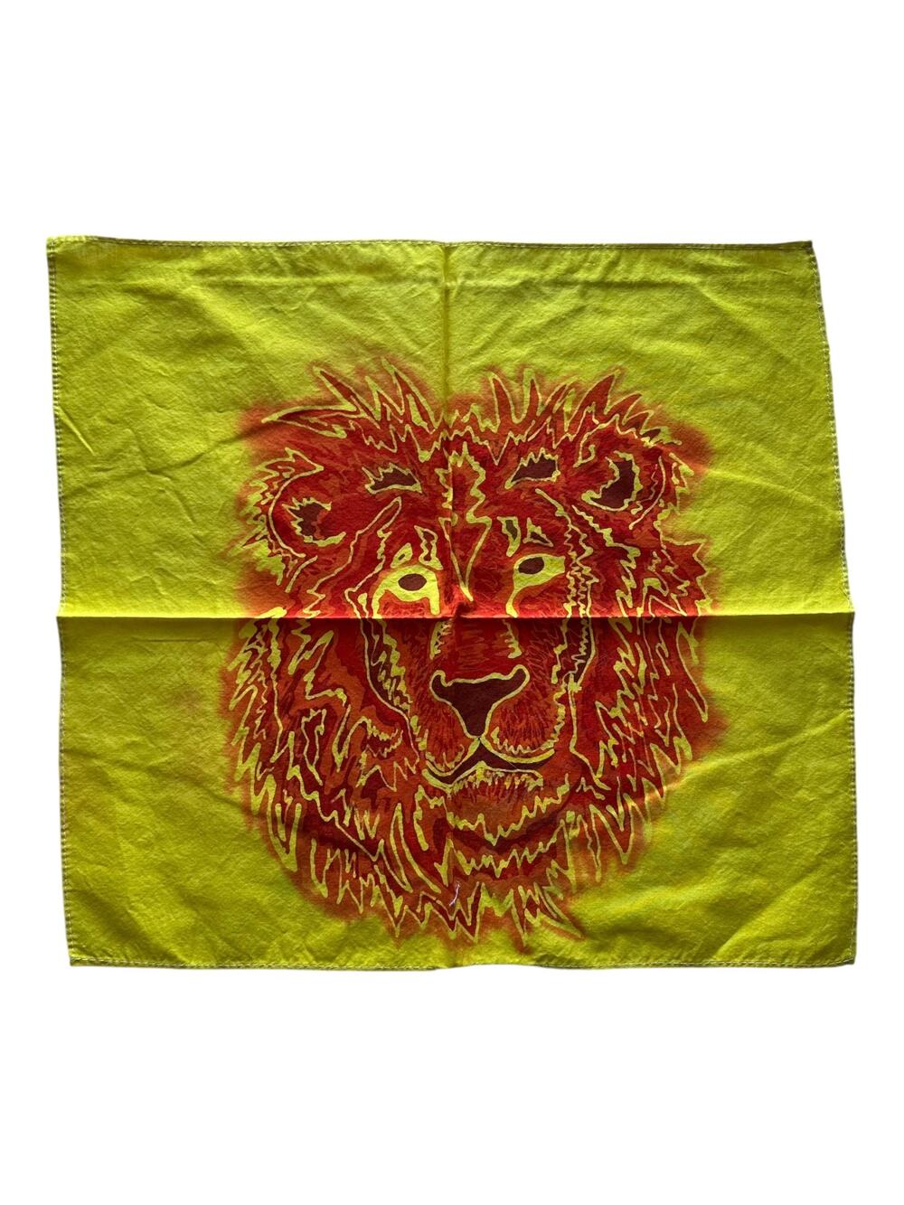 Handmade Batik Lion Wall Art Window Art